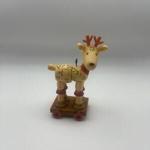 Vintage Hallmark 1977 Yesteryears Reindeer Christmas Ornament
